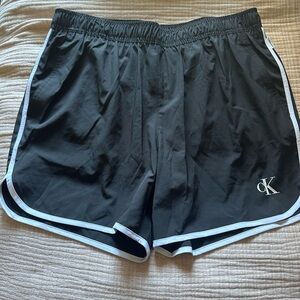 Calvin Klein Black Athletic Shorts